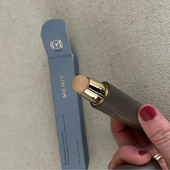 Merit The Minimalist Complexion Stick in Linen - Picture 2 of 4